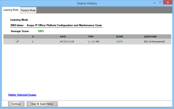 Self Test Training - Avaya 3002 screenshot 8