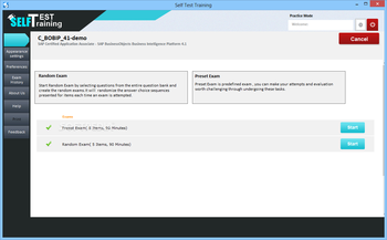 Self Test Training - C_BOBIP_41 screenshot 4