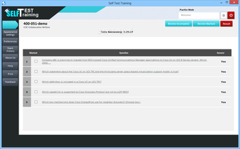 Self Test Training - CCIE Collaboration Written 400-051 screenshot 4