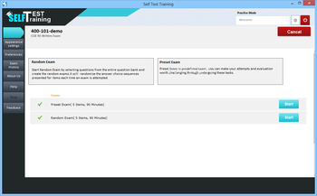 Self Test Training - CCIE RS 400-101 screenshot 5