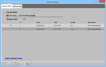 Self Test Training - CCIE RS 400-101 screenshot 6