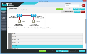 Self Test Training - Cisco 100-101 screenshot 3