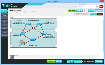 Self Test Training - Cisco 200-101 screenshot 5