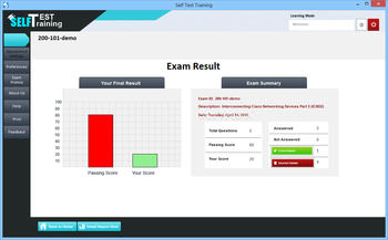 Self Test Training - Cisco 200-101 screenshot 6