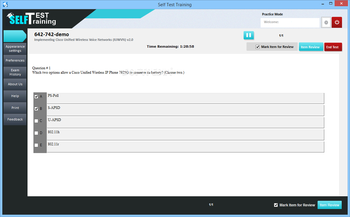 Self Test Training - Cisco 642-742 screenshot 6