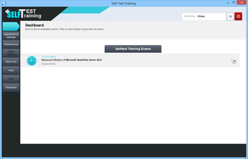 Self Test Training - Microsoft 70-332 screenshot
