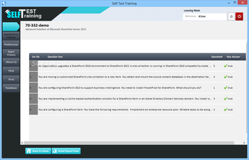Self Test Training - Microsoft 70-332 screenshot 6