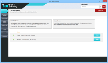 Self Test Training - Microsoft 70-488 screenshot 5