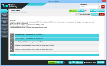 Self Test Training - Microsoft 70-532 screenshot 6