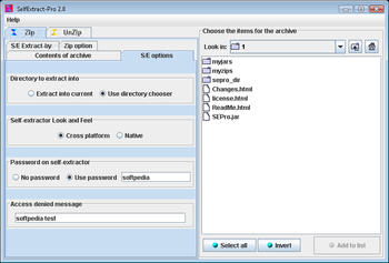 SelfExtract-Pro screenshot 3