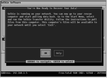 Selkie Email Rescue screenshot