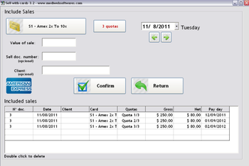 Sell With Cards screenshot