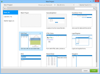 Sencha Architect screenshot 2