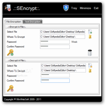 SEncrypt screenshot