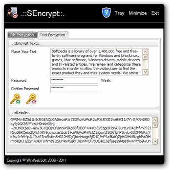 SEncrypt screenshot 2