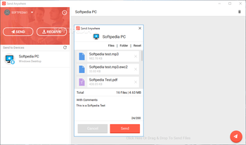 Send Anywhere screenshot