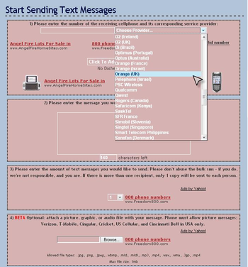 Send Free Text Messages screenshot 2