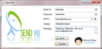 Send Mii screenshot
