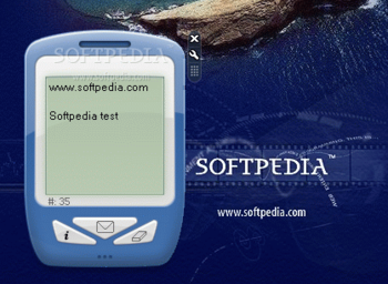 Send SMS Sidebar Gadget screenshot