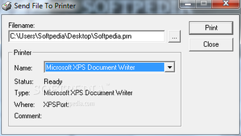 Send To Printer screenshot
