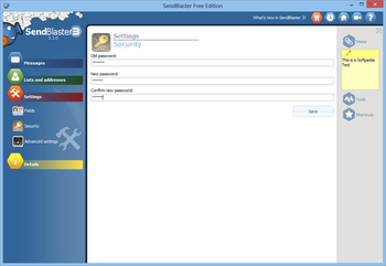 Sendblaster Free Edition screenshot 13
