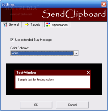 SendClipboard screenshot