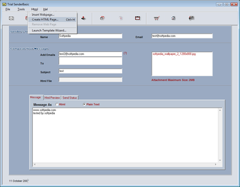 SenderBasic screenshot 3