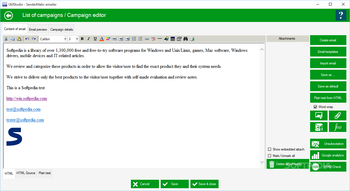 SenderMatic emailer screenshot 3