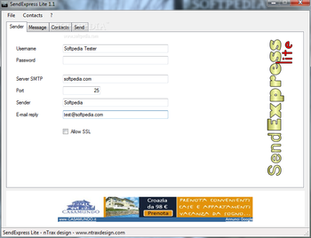 SendExpress Lite screenshot