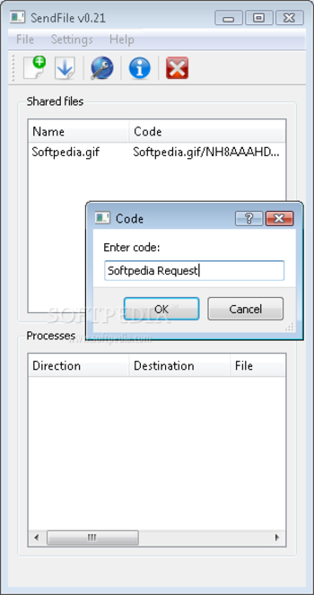 SendFile screenshot