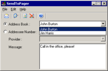 SendToPager Gold [Per User License] screenshot 2