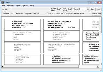 Senlab screenshot