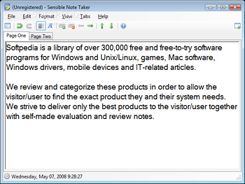 Sensible Note Taker screenshot