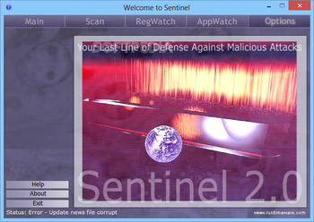 Sentinel screenshot 2