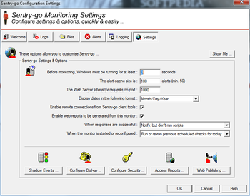 Sentry-go Quick Server Monitor screenshot 12