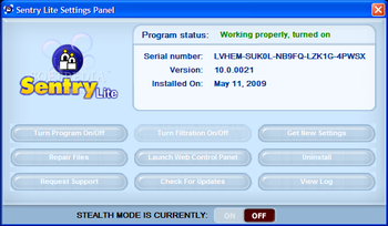 Sentry Lite screenshot 2