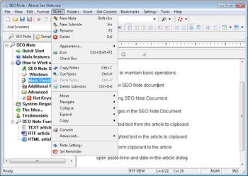 SEO Note screenshot 3