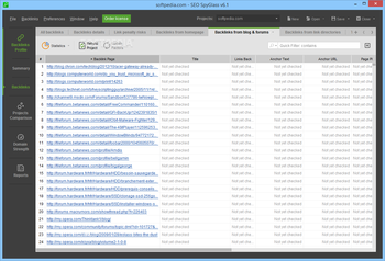 SEO SpyGlass screenshot 4