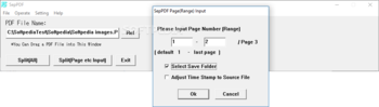SepPDF screenshot