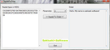 SeptetToOctet screenshot