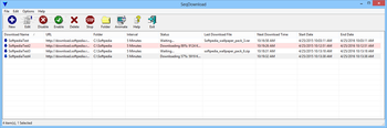 SeqDownload screenshot
