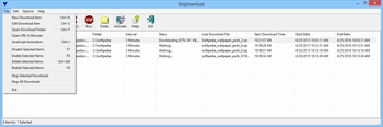 SeqDownload screenshot 2
