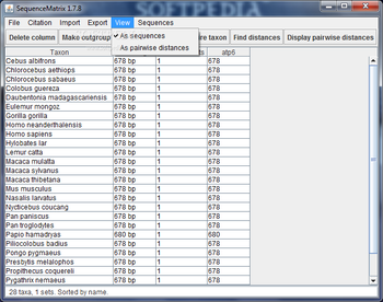 Sequence Matrix screenshot 4