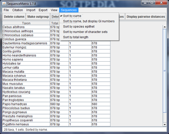 Sequence Matrix screenshot 5