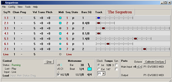 SequetronLE screenshot