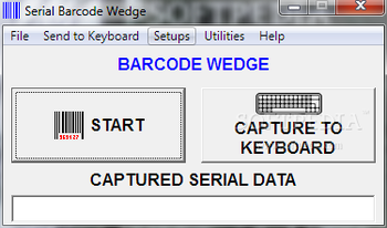 Serial Barcode Wedge screenshot
