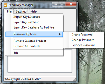Serial Key Manager screenshot 2