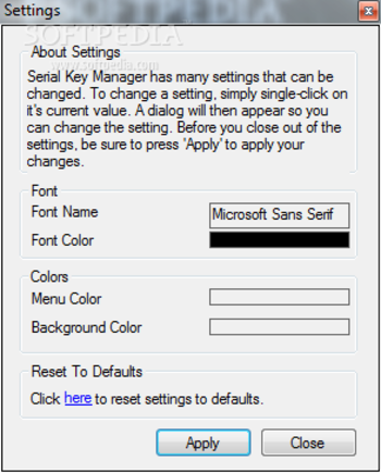 Serial Key Manager screenshot 3