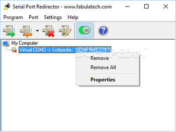 Serial Port Redirector screenshot