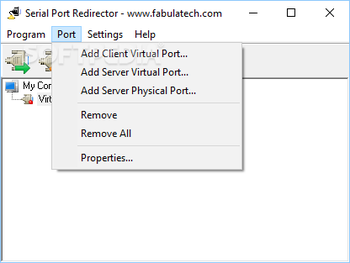 Serial Port Redirector screenshot 2
